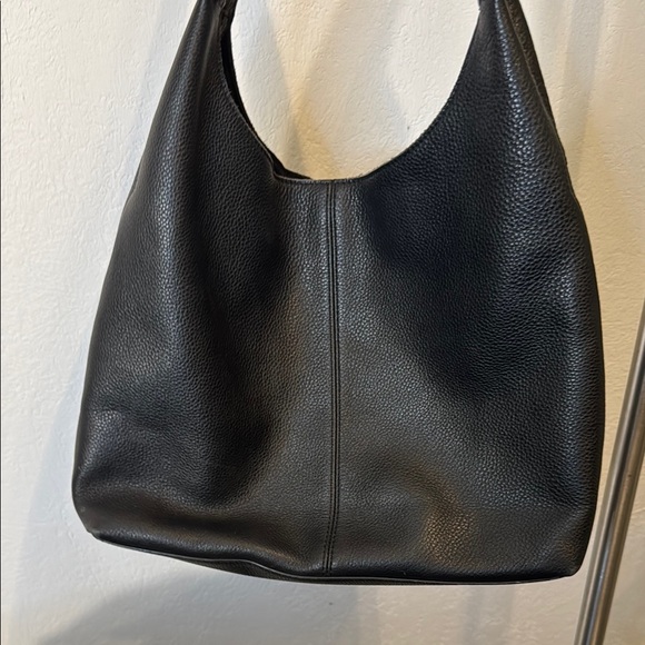 The Sak Handbags - The Sak Black Leather Huntley Hobo Shoulder Bag